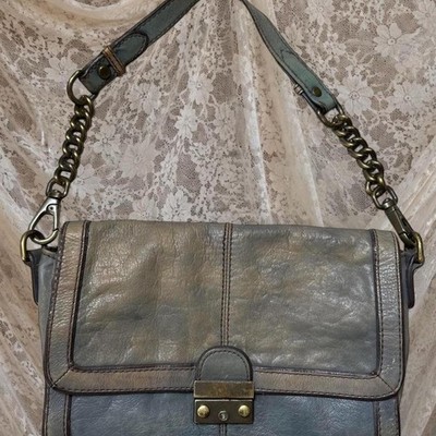 Fossil Vri Leather Shoulder Bag C 405