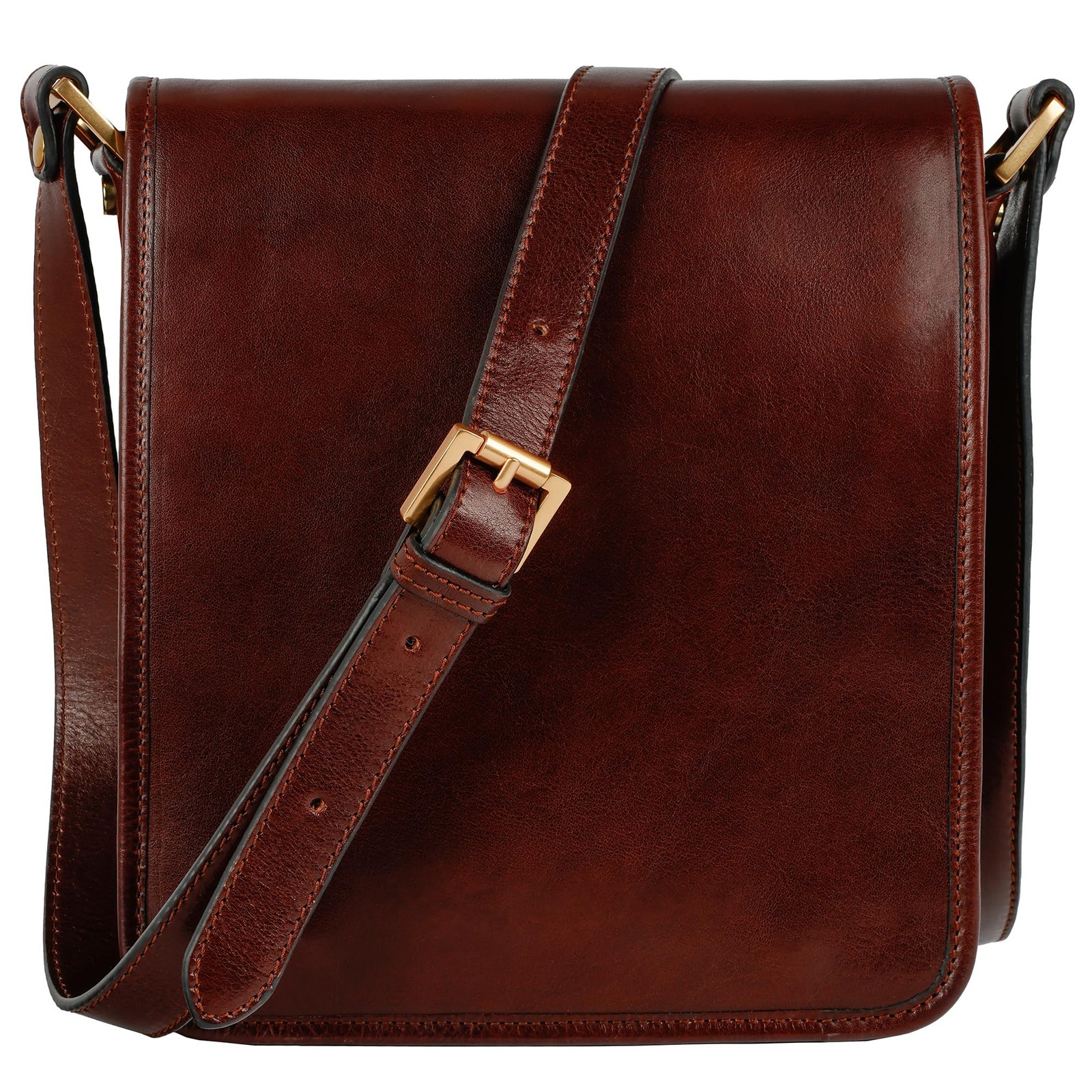 Time Resistance Borsello Uomo Tracolla Pelle Fatto a Mano in Italia da (y9s)