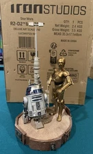 Iron Studios Star Wars R2-D2 & C-3PO Deluxe Statue 1/10 Scale Figure