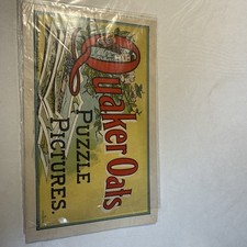 1900 Quaker Oats Puzzle Pictures Booklet/Pamp...