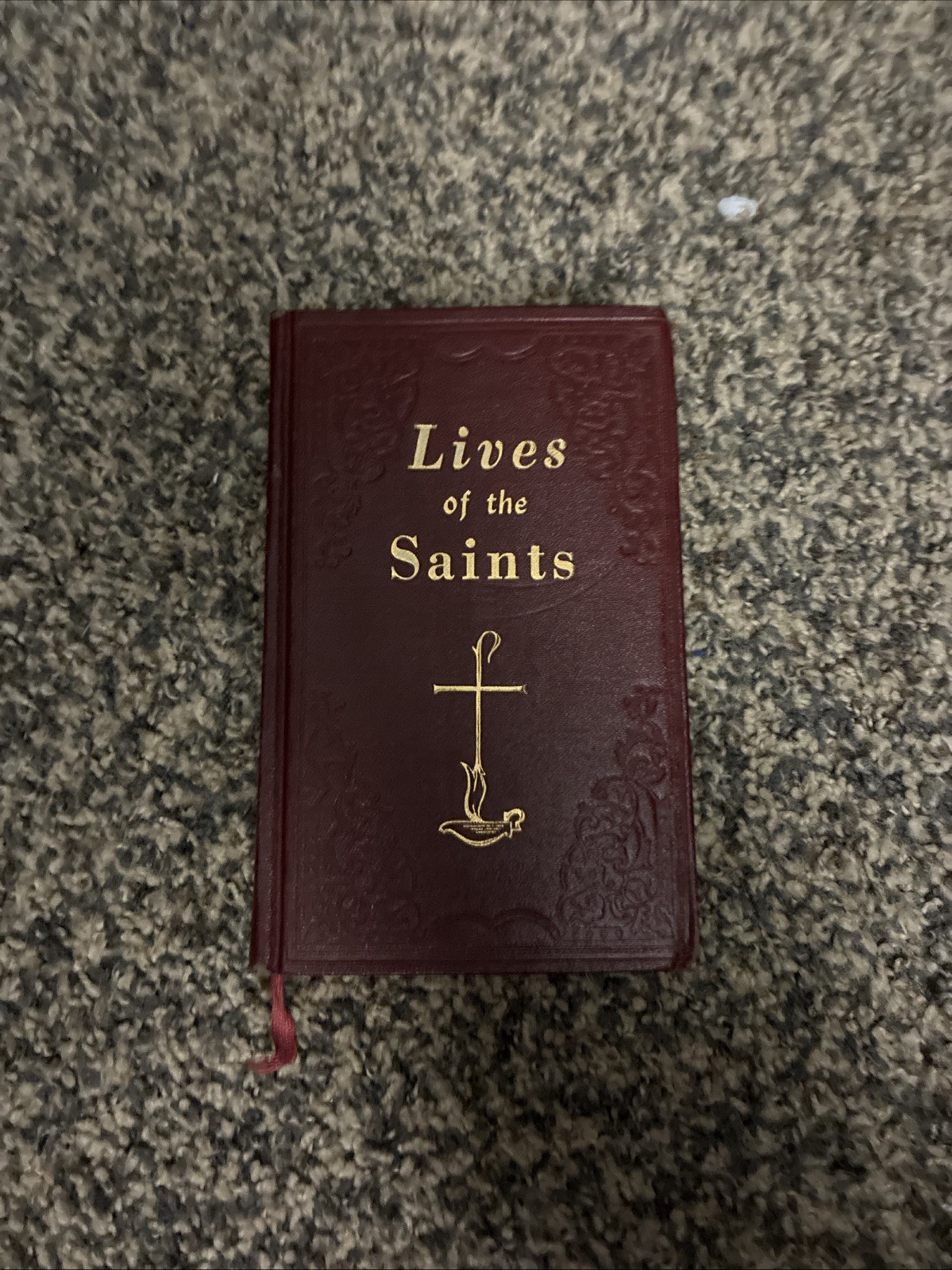 Vintage 1955 Lives Of The Saints For Every Day Of The Year Book