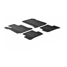 VAICO FU&szlig;MATTENSATZ GUMMI ALWETTER SET 4-TEILIG f&uuml;r MERCEDES C-KLASSE W204 S204