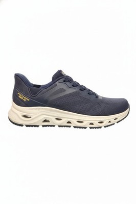 Skechers Hands Free Swift Fit Glide Step Mens Sz 11 Navy 255047  Shoes