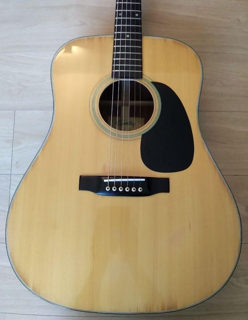 K.Country D-180　Japan Vintage Acoustic Guitar K.Country Kasuga Model No. D-180 Natural