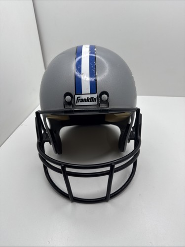 Vintage DETROIT LIONS Franklin Replica Youth FOOTBALL HELMET display costume USA - Picture 2 of 8