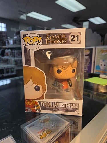 Funko Pop! Game of Thrones Tyrion Lannister (w/ Battle Armor) #21 W/ Protector