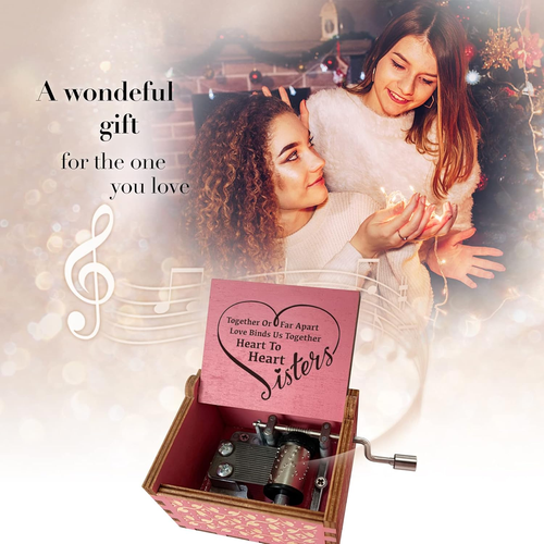 Sister Gifts from Sister Music Box, for Sisters Birthday,You are My Sunshine Han - 第 3/12 張圖片