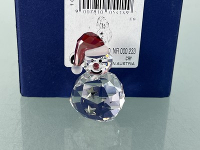 Swarovski Figurine 1005414 Rocking Snowman 4cm. Original packaging