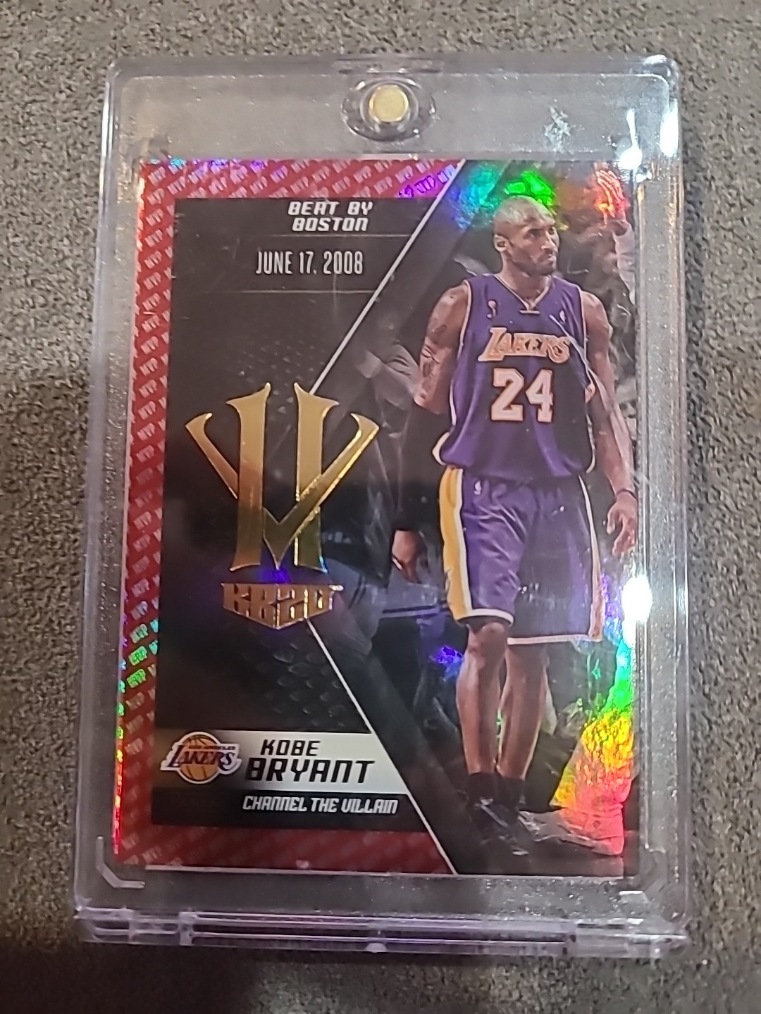 15-16 Panini Kobe Herovillain Mvp Kobe Bryant Red Mvp #13