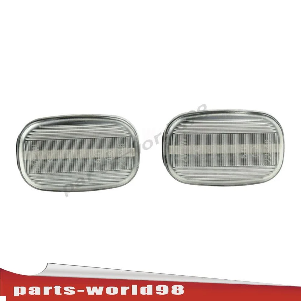 Para Camry Corolla Prius RAV4 RX300 2 piezas LED Señal de giro Luz Marcador Lámpara EE. UU. Foto 3 de 4