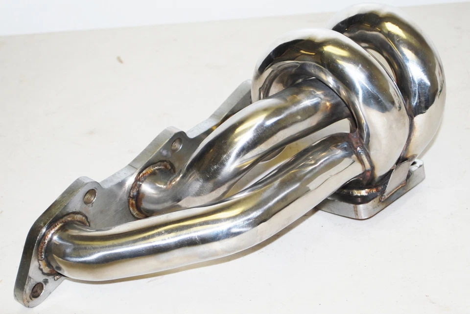 Para 89-98 Nissan 240SX KA24DE S13 S14 S15 Acero Inoxidable Turbo Colector Inferior Foto 4 de 4