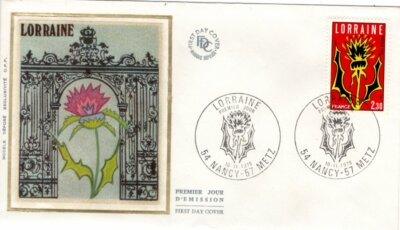Lot De 6 Enveloppes 1er Jour Sur Soie - Le Vélocipède - France - TBE