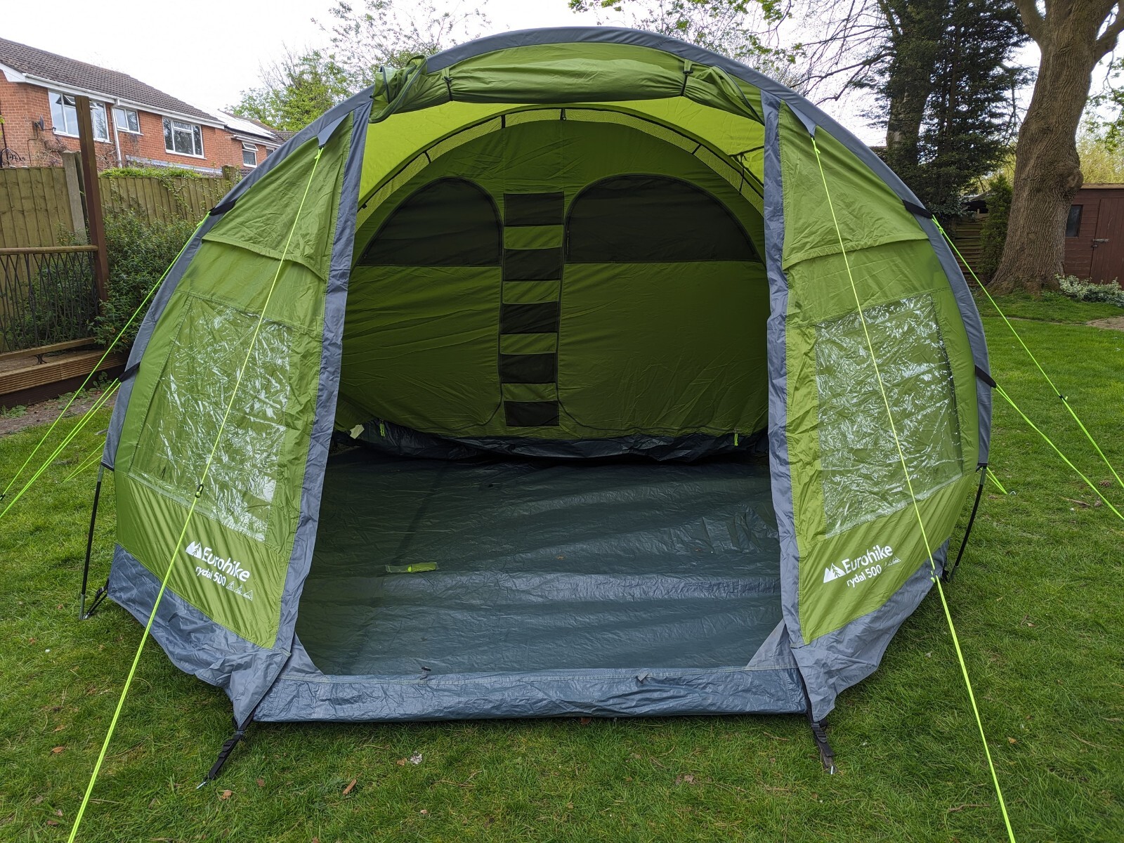 Eurohike Rydal 500 5 Person Tent Green Tent Footprint Tent Carpet