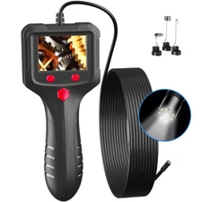 1080P HD Industrial Borescope with 2.4" LCD Screen & 8mm Camera Probe