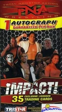 2008 Tristar TNA Impact Wrestling Factory Sealed Blaster Box-AUTO! Loaded! 
