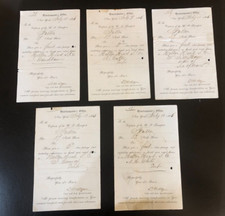 1865 Civil War U.s. Transport Passes Ss Fulton N. River To Hilton Head - Rare