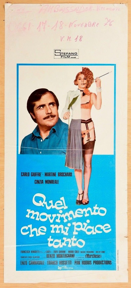 Locandina di Quel movimento che mi piace tanto (1976)