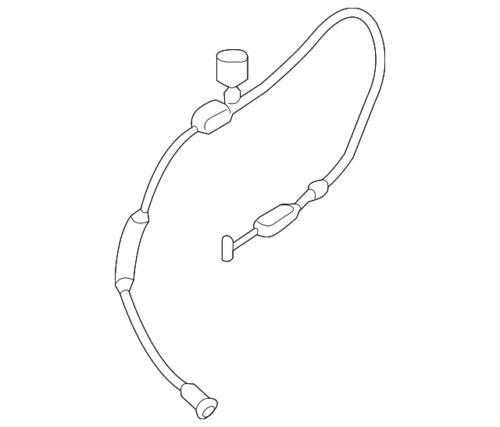 Cable de liberación para Ford (N/P FL3Z-15221A00-A)