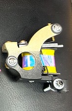 88 Irons shader coil tattoo machine gold and black good for whips and color pack