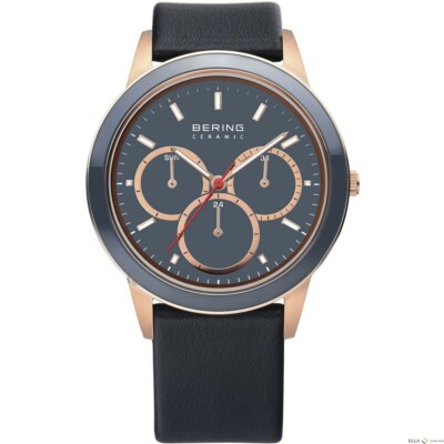 Bering Montre Homme Unisexe Montre Bracelet Slim Céramique -33840