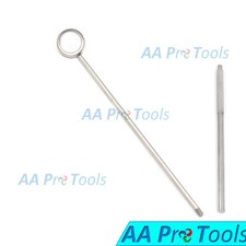 Laryngeal Mirror Size 5  Handle Boilable Dental Hygiene ENT Instruments