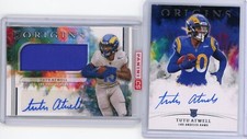 2021 Panini Origins RC Tutu Atwell Rookie Patch Autograph + On Card Auto