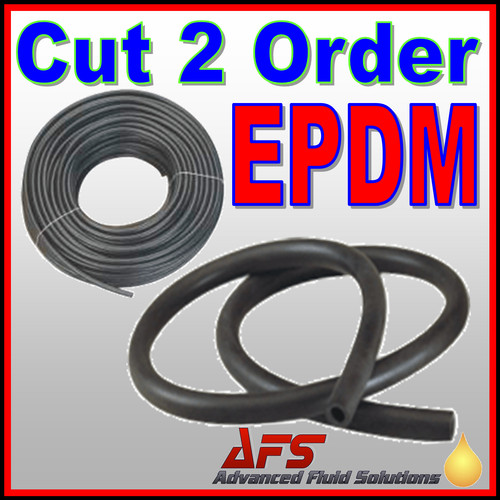 EPDM Smooth Rubber Tubing Coolant Radiator Hose Brake Fluid Safe Tube Air Water