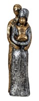 Familie Skulptur Aus Kunststein – Vater, Mutter Kind Harmonie Dekofigur Skulptur