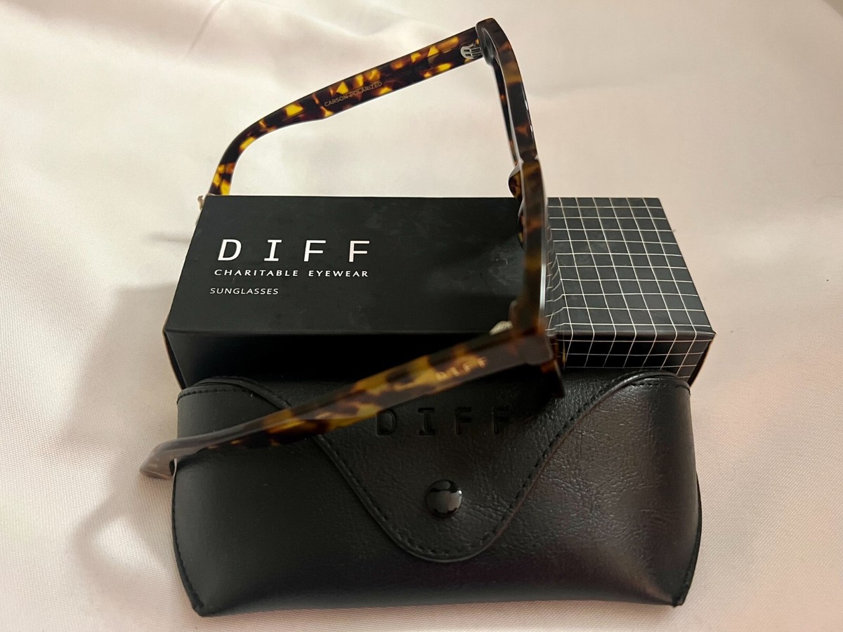 Diff Eyewear Carson Polarized Acetate Sunglasses Amber  display picture 1