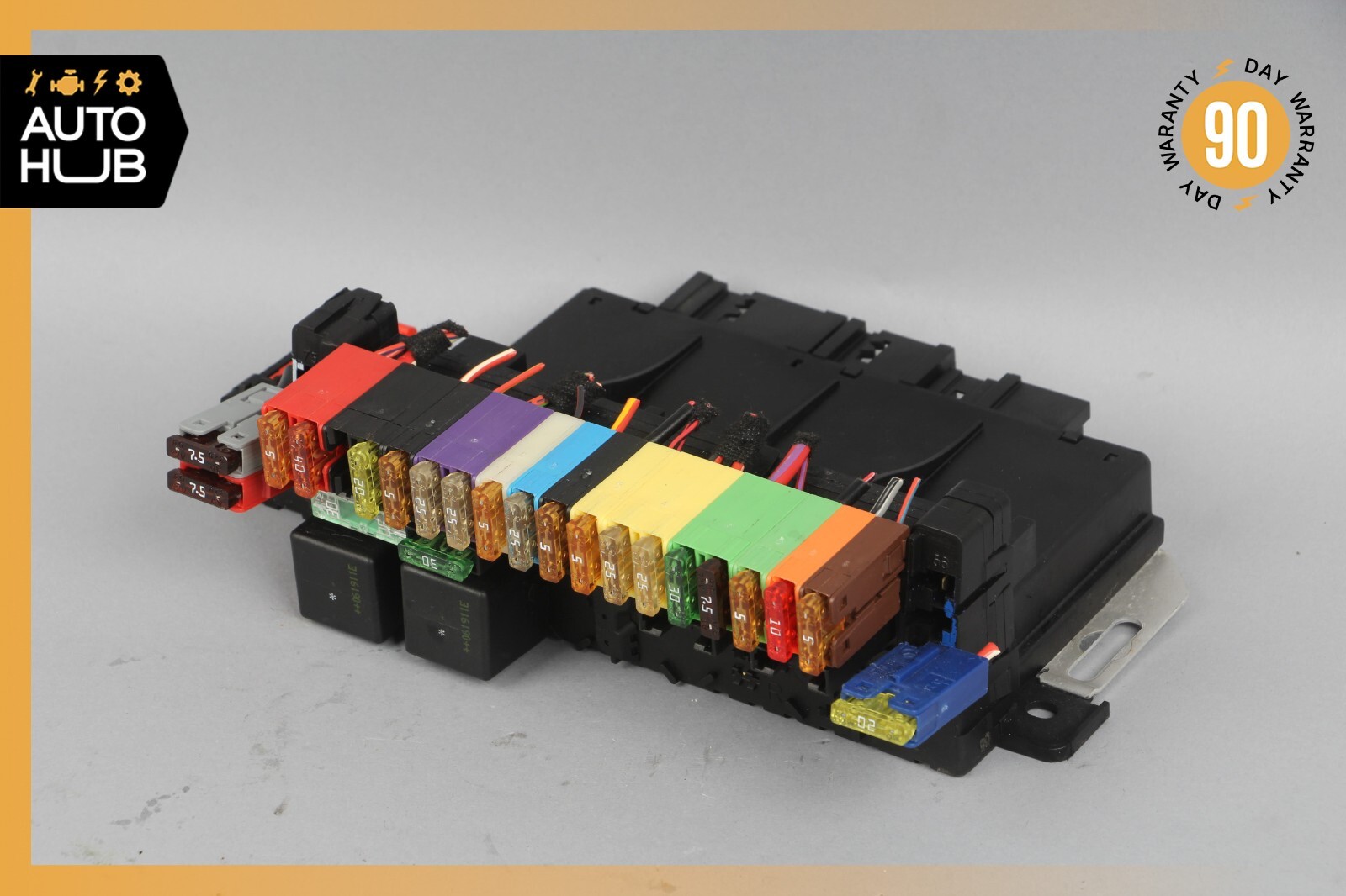 03-12 Mercedes R230 SL600 SL55 AMG SL550 Rear SAM Fuse Box Relay Module OEM
