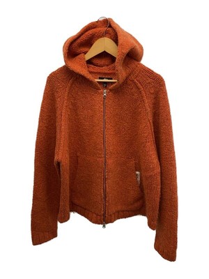 Stussy STUSSY CHUNKY KNIT ZIP HOODIE ZIP HOODIE L WOOL ORN SOLID C 