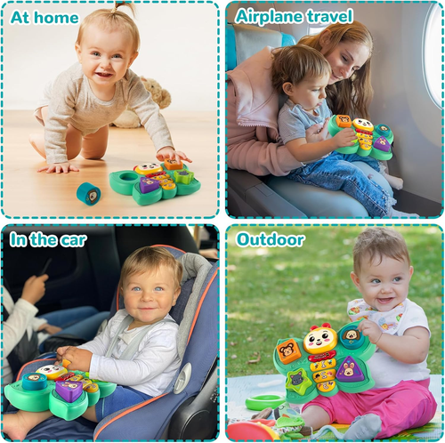 Butterfly Baby Musical Toys 6 12 18 Months, Montessori Toys for 1 Year Old, Baby - Picture 6 of 12
