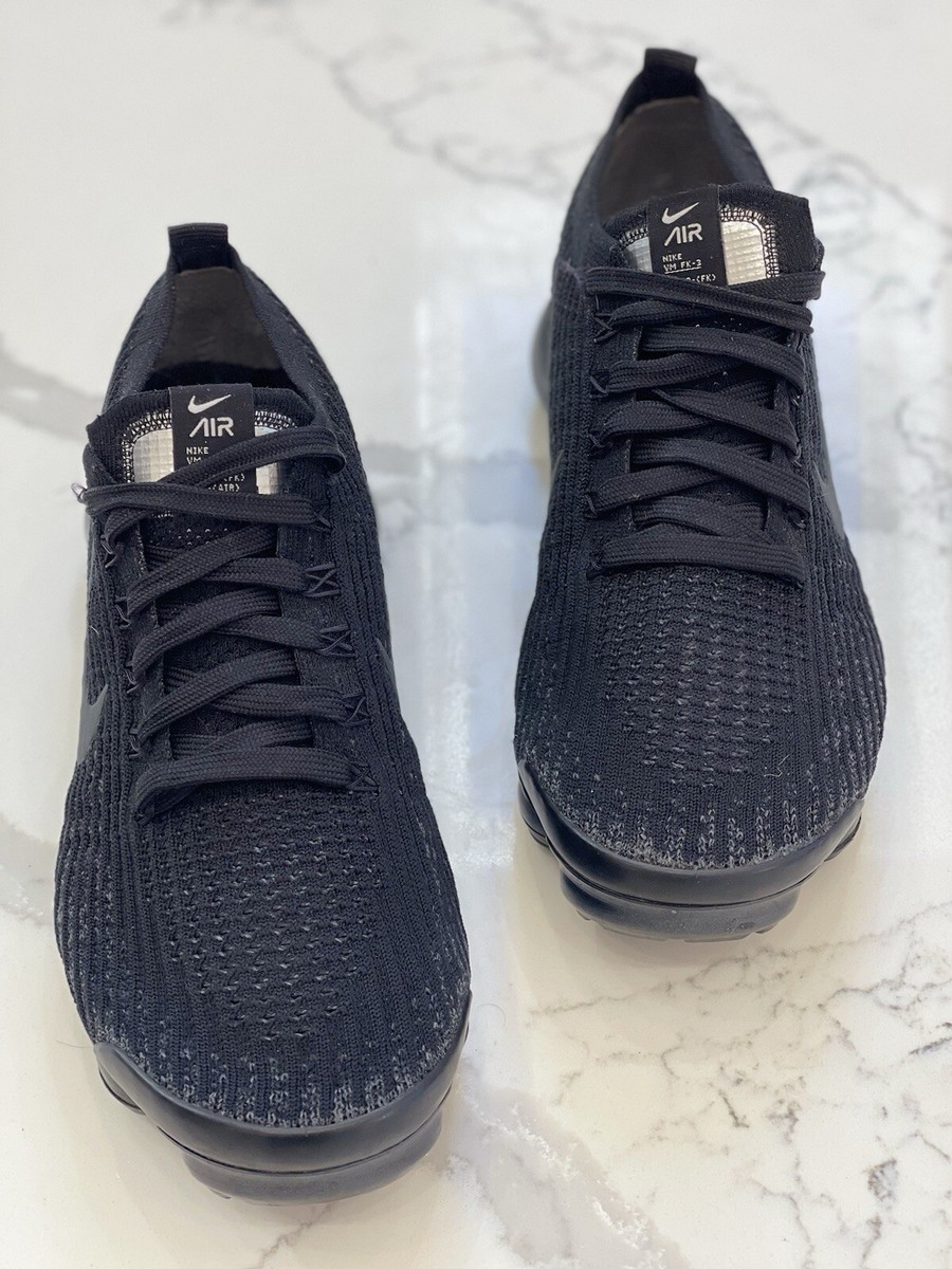 nike vapormax flyknit 3 black junior