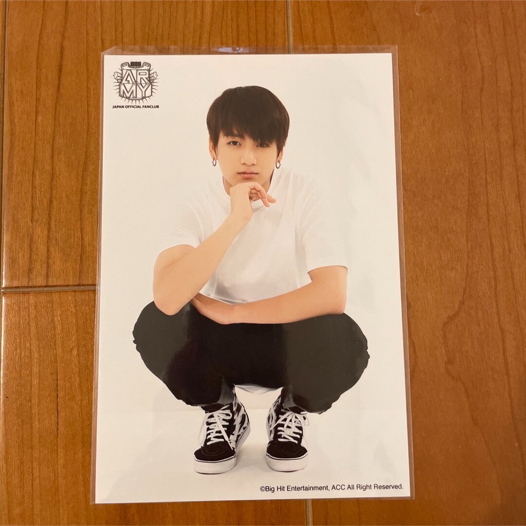 BTS JUNGKOOK Official JPFC Renewal Benefit Photo Card Japan FC D