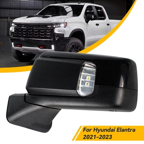 View Mirror Fits 2019 2020 2021 2023 2022 2024 Chevy Silverado 1500 Left Side