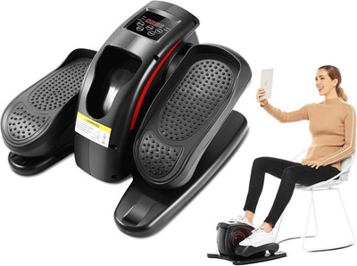Electric Ellipse Leg Exerciser Under Desk Elliptical Seated Foot Pedal Exerciser