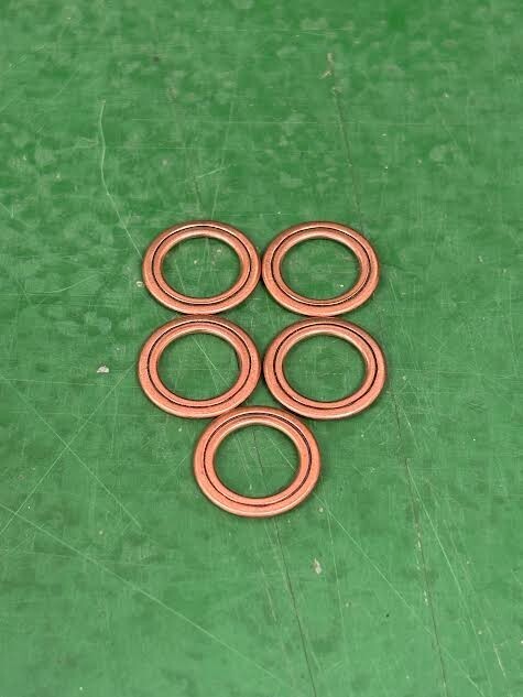 Fits Toyota 35178-30010 Pack of 5 Transmission Oil Drain Plug