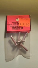 MILLS,JENNINGS,PACE,WATLING 4 aluminum rivets 3/16" X 3/4" no head mark 4 BONNET