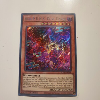 Yugioh Noh P.U.N.K. Ogre Dance NM BLMR-EN064 Secret Rare America 1st Edition 