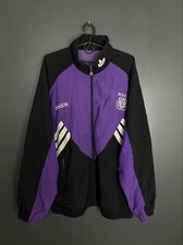 VESTE DE FOOTBALL D'ENTRAÎNEMENT AANDERLECHT ANNÉES 1990 ADIDAS MAILLOT VINTAGE TAILLE L