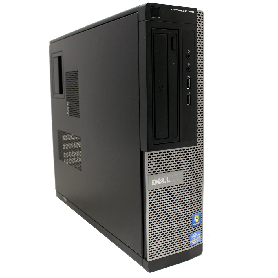 Dell OptiPlex 390 Desktop 2nd Gen i3 3.10GHz 8GB 256GB SSD DVD HDMI W10P w/22" - Image 4 of 4