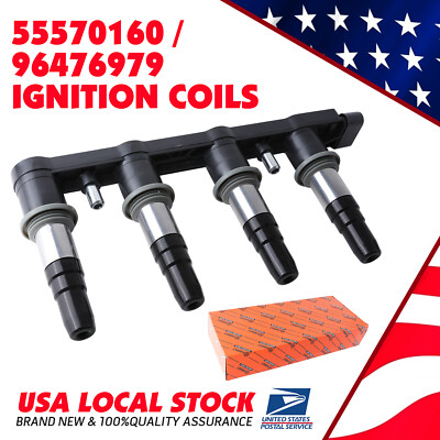Modigt Genuine OEM Ignition Coil Fit For Pontiac Chevrolet 1.6L 1.8L L4 Engine
