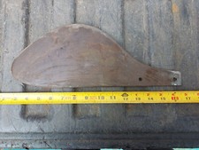 22NN04 LEAD PLATE, BALLAST, BOAT PART, 14-1/4" X 5-1/2" X 1/4", GOOD CONDITION