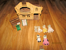 Sylvanian Families Lakeside Lodge Forester Dog Family + other