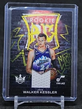 2022 Court Kings Rookie Expression Walker Kessler Rookie Patch Utah Jazz
