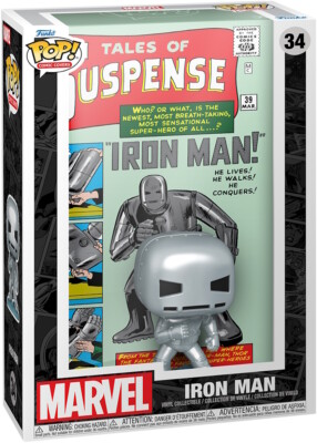 Marvel Tales of Suspense - Iron Man 34 Funko Pop! Comic Covers | eBay