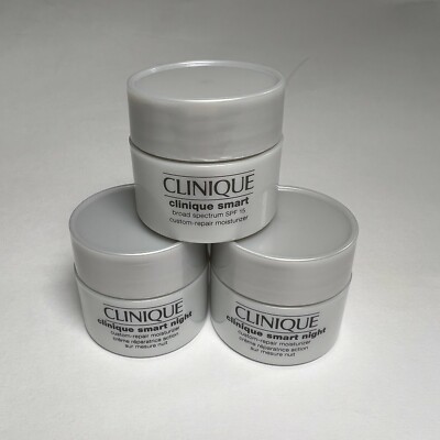 Clinique Smart SPF 15 Day & Night Custom Repair Moisturizer Dry Combination Skin