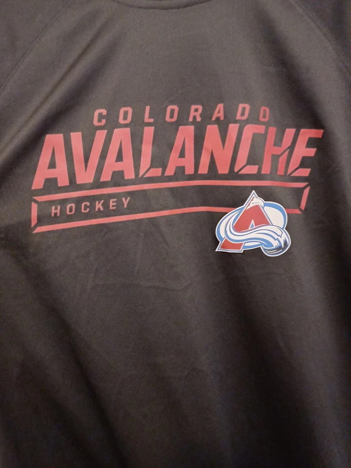 Camiseta para hombre Colorado Avalanche de hockey NHL XL negra en muy buen estado Foto 2 de 4