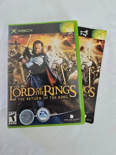 The Lord of The Rings The Return of The King Microsoft Xbox Movie Trilogy Tested