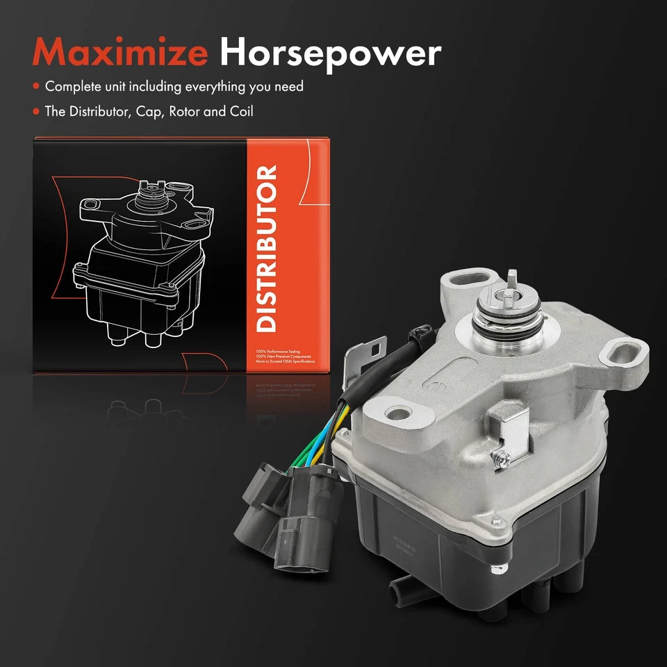 Nuevo Distribuidor Electrónico con Módulo de Encendido y Tapa y Rotor para Honda Prelude Foto 2 de 4